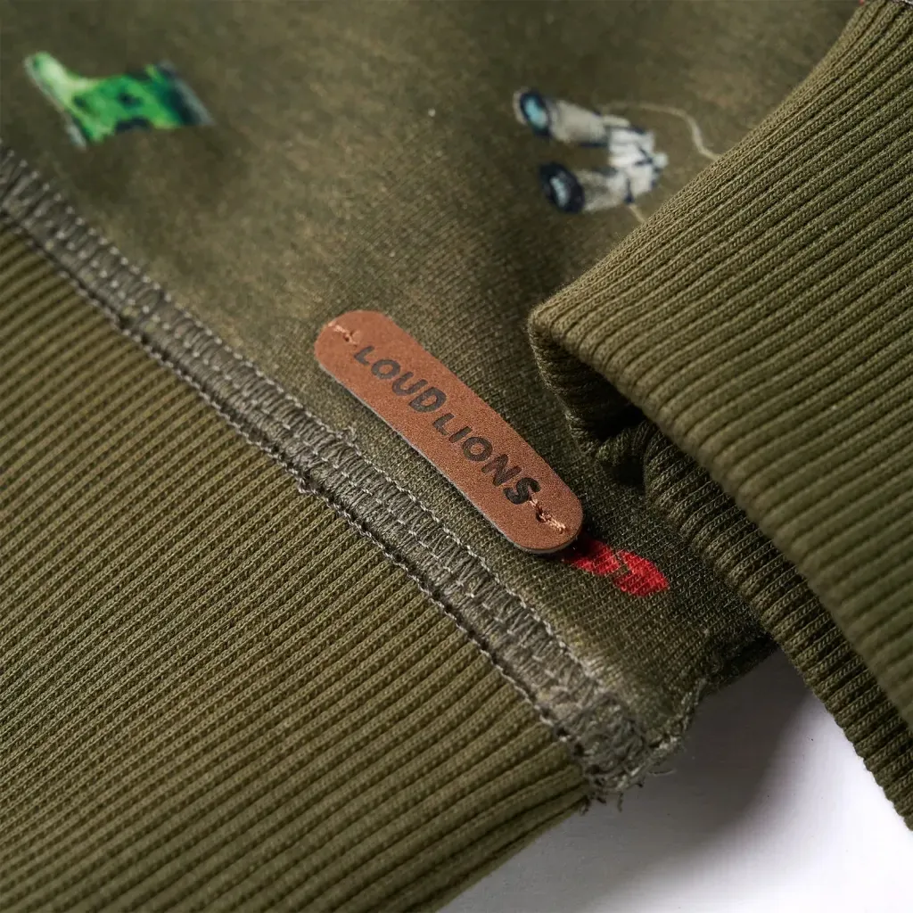 bluza-dziecieca-khaki-140-stan-nowy