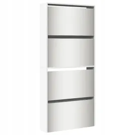 szafka-na-buty-z-lustrem-4-poziomy-biala-polysk-63x17x134cm
