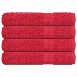 reczniki-4-szt-czerwone-100x200-cm-bawelna-100percent