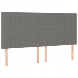 zaglowki-do-lozka-4-szt-ciemnoszary-100x5x78-88-cm-tkanina