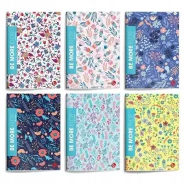 zeszyt-a4-48k-kratka-be-more-flor-10szt