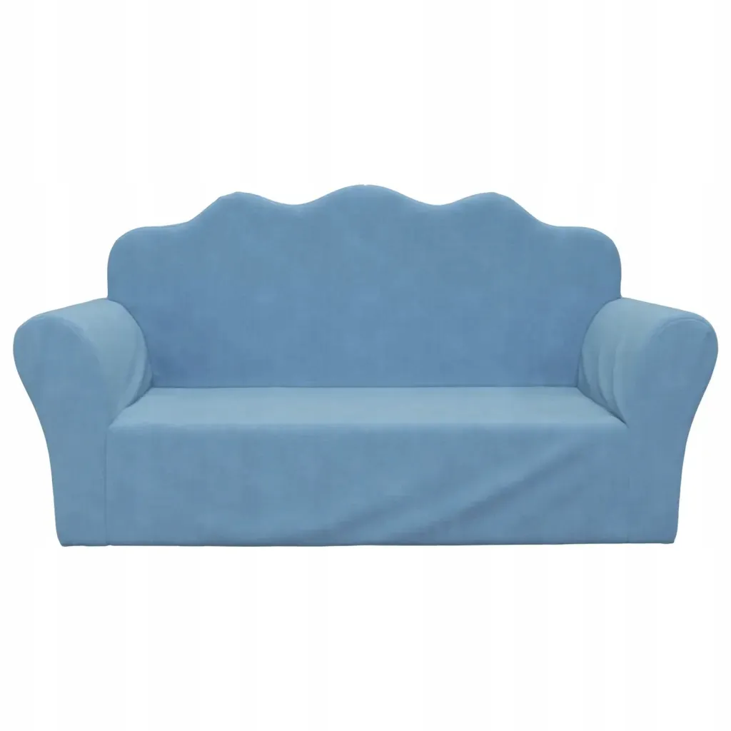 2-os-sofa-dla-dzieci-niebieska-miekki-plusz-stan-nowy
