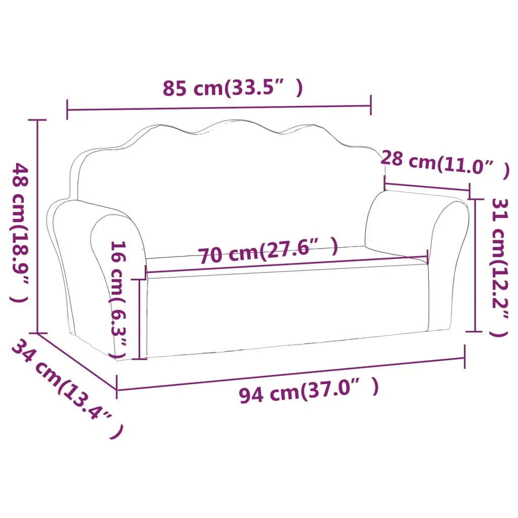 2-os-sofa-dla-dzieci-niebieska-miekki-plusz