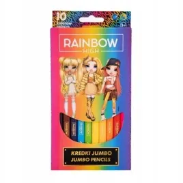kredki-trojkatne-jumbo-rainbow-high-10kol-astra