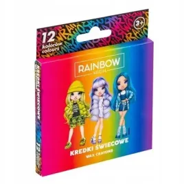 kredki-swiecowe-okagle-rainbow-high-12kol-astra
