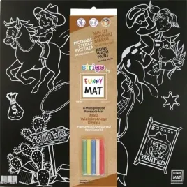 mata-czarna-kreda-western-funny-mat-strigo