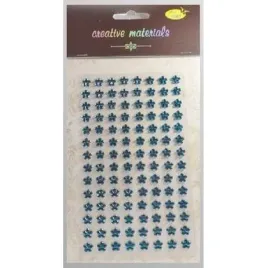 stiker-z-krysztalkami-kwiaty-turkusowe-8mm-112szt