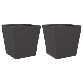 donice-ogrodowe-2-szt-czarne-40x40x40-cm-stalowe