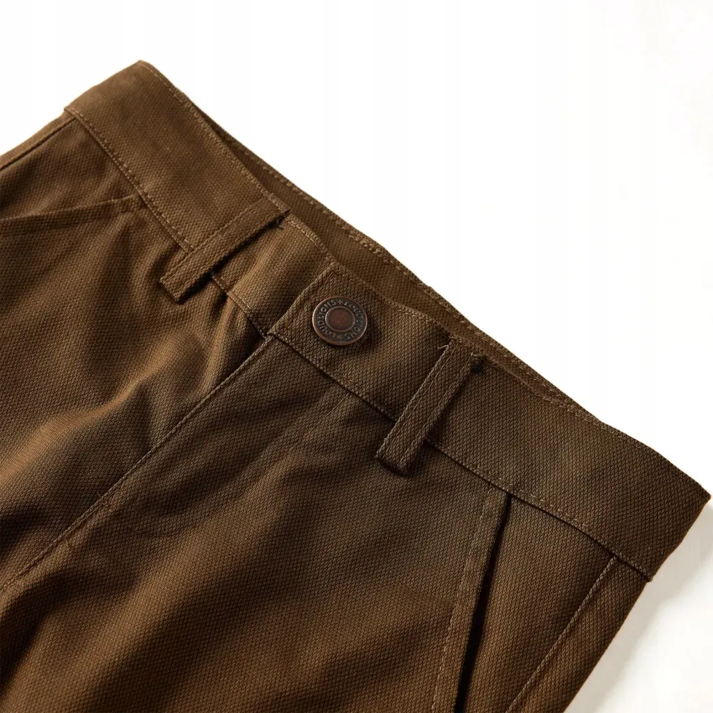 spodnie-dzieciece-koniakowe-128-stan-nowy