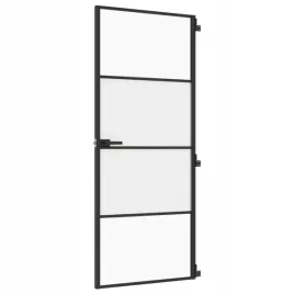 drzwi-wewnetrzne-czarne-83x2015-cm-szklo-i-aluminium