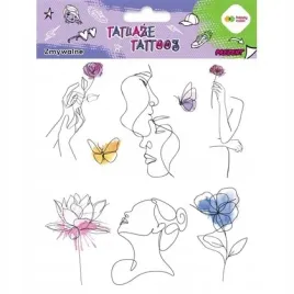 tatuaze-zmywalne-llineart-aquarella-happy-color