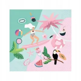 serwetki-summer-let-s-party-surfing-33x33cm-20szt