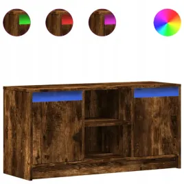 szafka-pod-tv-z-led-przydymiony-dab-100x34x50-cm