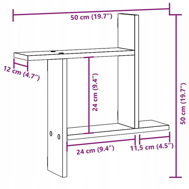 polki-scienne-2-szt-brazowy-dab-50x12x50-cm-stan-nowy-material-inny