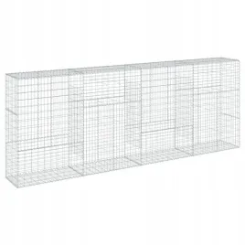 kosz-gabionowy-z-pokrywa-400x50x150-cm-galwanizowane-zelazo