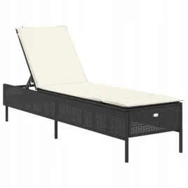 lezak-z-poduszka-czarny-polirattan