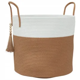 kosz-do-przechowywania-brazowo-bialy-o40x35-c