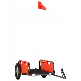 przyczepka-rowerowa-pomaranczowa-tkanina-oxford
