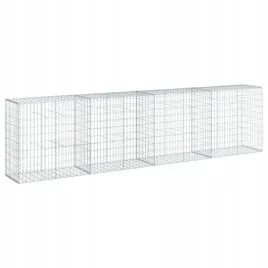 kosz-gabionowy-z-pokrywa-400x50x100-cm-galwanizowane-zelazo