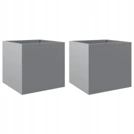 donice-2-szt-srebrne-42x40x39-cm-stal-galwanizowana