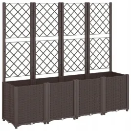 donica-ogrodowa-z-kratka-brazowa-160x40x140-cm-pp