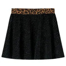 spodniczka-dziecieca-z-tasma-w-talii-w-panterk