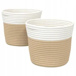 kosze-do-przechowywania-2-szt-bezowo-biale-o24x18-cm