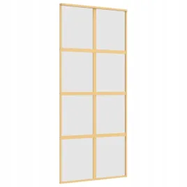 drzwi-przesuwne-zlote-90x205-cm-mrozone-szklo-esg-aluminium