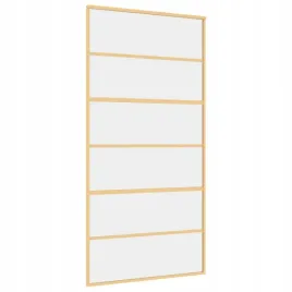 drzwi-przesuwne-zlote-1025x205-cm-przezroczyste-szklo-esg