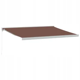 recznie-zwijana-markiza-brazowa-400x300-cm