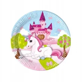 talerzyki-papierowe-unicorn-23cm-8szt