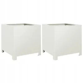 donice-ogrodowe-2-szt-biale-40x40x40-cm-stalowe