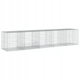kosz-gabionowy-z-pokrywa-500x100x100-cm-galwanizowane-zelazo