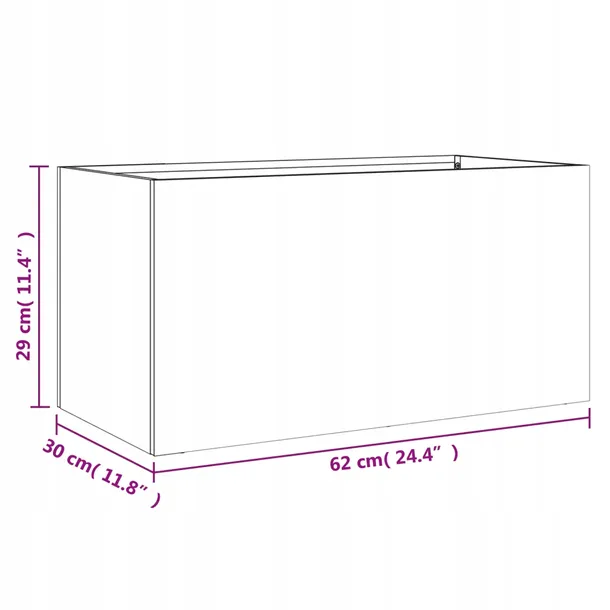 donica-biala-62x30x29-cm-stal-marka-vidaxl