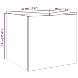 donice-2-szt-biale-32x30x29-cm-stal-stan-nowy-kod-producenta-841538-marka-vidaxl