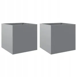 donice-2-szt-srebrne-42x40x39-cm-stal-galwanizowana