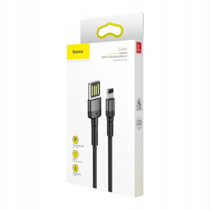 kabel-lightning-usb-dwustronny-baseus-cafule-24a-1m
