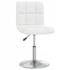 krzeslo-stolowe-biale-obite-sztuczna-skora