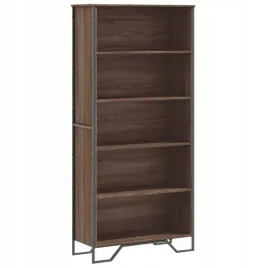regal-na-ksiazki-brazowy-dab-80x31x169-cm