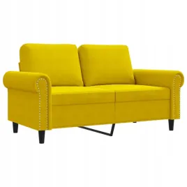 sofa-2-osobowa-zolta-120-cm-tapicerowana-aksamitem