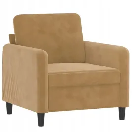 fotel-brazowy-60-cm-obity-aksamitem