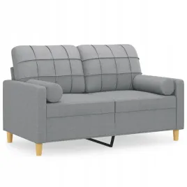 2-osobowa-sofa-z-poduszkami-jasnoszara-120-cm-tkanina