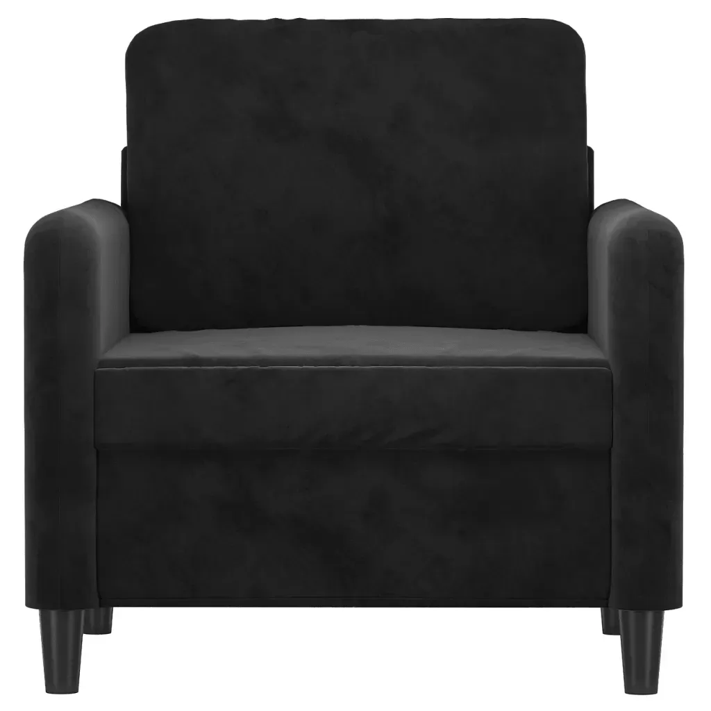 fotel-czarny-60-cm-obity-aksamitem-stan-nowy