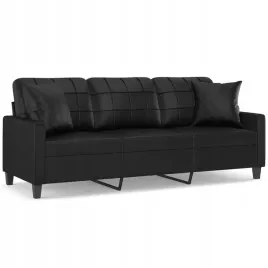 3-osobowa-sofa-z-poduszkami-czarna-180-cm-sztuczna-skora