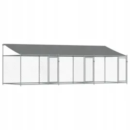 klatka-dla-psa-z-dachem-i-drzwiami-szara-6x2x2