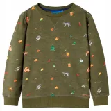 bluza-dziecieca-khaki-140