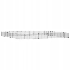 klatka-dla-zwierzat-z-bramka-44-panele-czarna