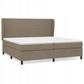 lozko-kontynentalne-z-materacem-taupe-tkanina-200x200-cm