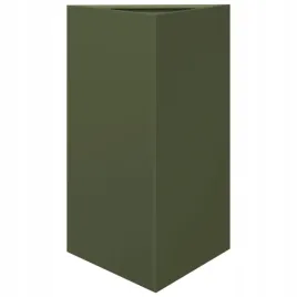 donica-ogrodowa-oliwkowa-trojkatna-50x43x75-cm-stal