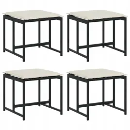 stolki-ogrodowe-z-poduszkami-4-szt-czarne-pol